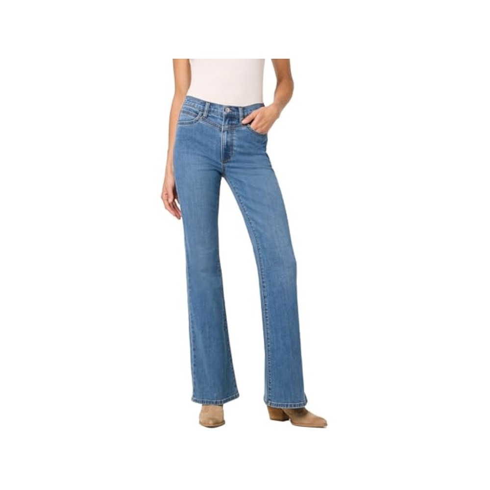 JOE'S JEANS HIGH RISE FLARE JEANS IN ANITA BLUE SIZE 28 $218